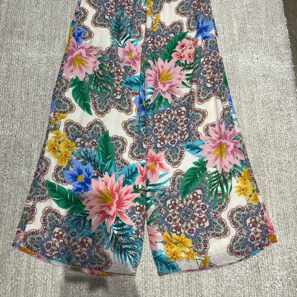 Johnny Was Floral wide leg Pant, Size Large - Picture 5 of 11
